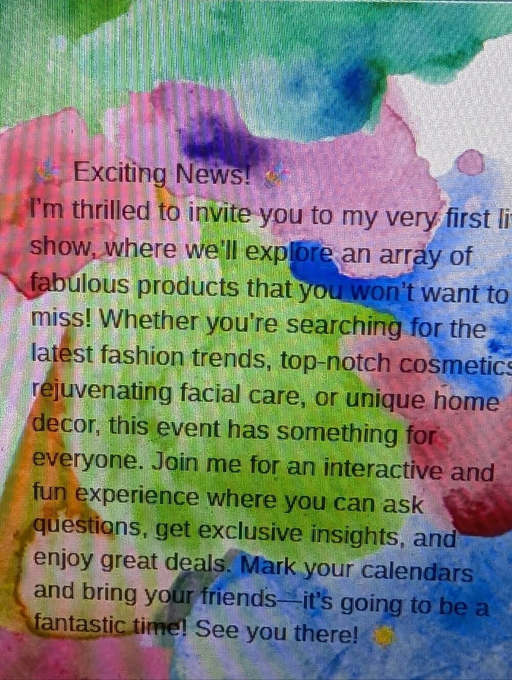 Alicia's First Live Show Unlisted Items!